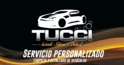 TUCCI WASH & SHINE / Limpieza integral de vehículos “Martos”