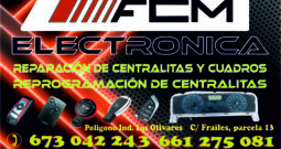 FCM Reprogramaciones de centralitas y cuadros de coche
